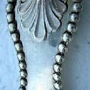 Charles II Meat Fork D & H Kings Beaded
