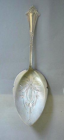 Pie Server Viola Wood & Hughes Sterling Silver