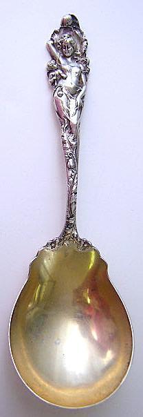 Berry Spoon OLD Love Disarmed Reed & Barton