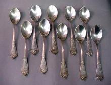 Beekman ice cream spoons Tiffany Sterling