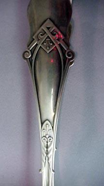 Edward VII Pierced Ice Spoon Frank Smith