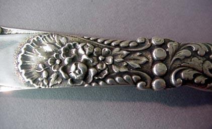 Floral Cast Bon Bon Gorham Sterling Silver