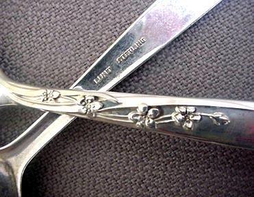 Summer Song Place Soup Spoons Floral Lunt Sterling Silver