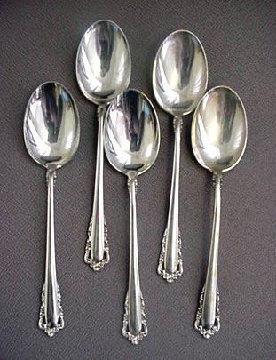 Carillon Place Soup Spoons Lunt Sterling Silver