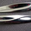 Silver Sculpture Place Soup Spoons Reed &