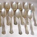 Lancaster Rose 6 Dinner Forks and 6 dinner
