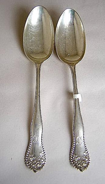 Lancaster Rose 11 Oval Soup Spoons Gorham