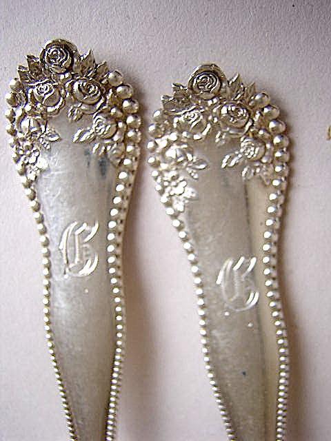 Lancaster Rose 11 Oval Soup Spoons Gorham