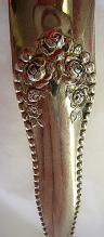 Lancaster Rose Sugar spoon Gorham Sterling