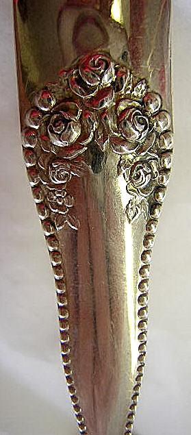 Lancaster Rose Sugar spoon Gorham Sterling