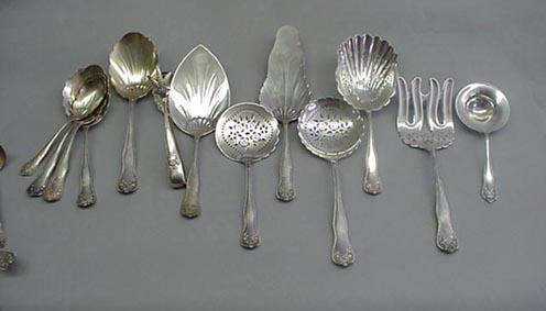 Lancaster Rose Saratoga Chip Server Gorham