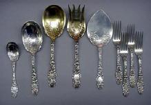 Blossom Berry Spoon D & H Sterling Silver