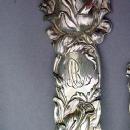 Bridal Rose large Berry Spoon Alvin Sterling