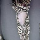 Bridal Rose large Berry Spoon Alvin Sterling