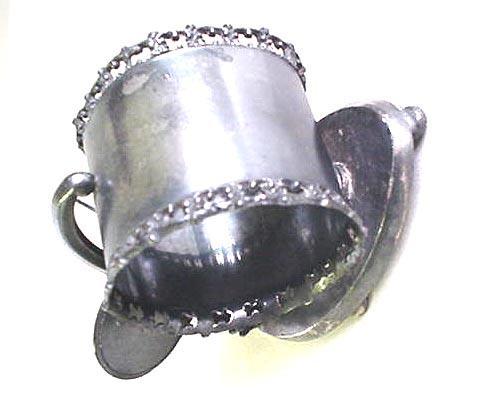 Napkin Ring TENNIS silverplated Meriden # 658