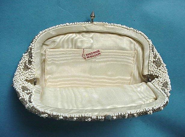 Purse beaded Belgium Hand Made