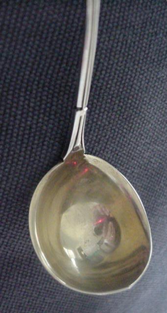 Medallion Gorham Cream Ladle terling
