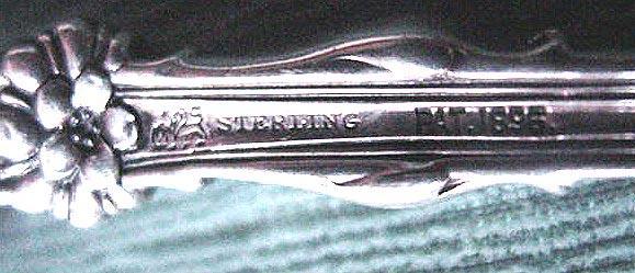 Radiant Whiting pierced sterling ICE SPOON