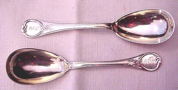 Le Cordon Whiting Egg Spoons -pair