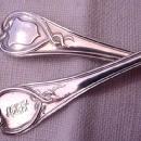 Le Cordon Whiting Egg Spoons -pair