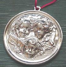 Christmas Gorham Baroque Angel sterling orname