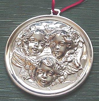 Christmas Gorham Baroque Angel sterling orname