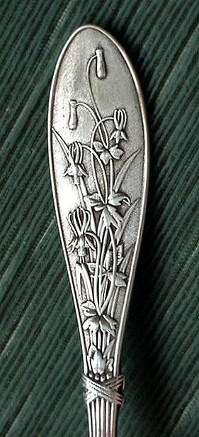 Honeysuckle Whiting Teaspoon sterling silver