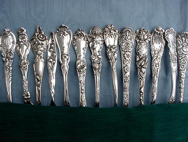 VOILET Whiting sterling TEASPOON