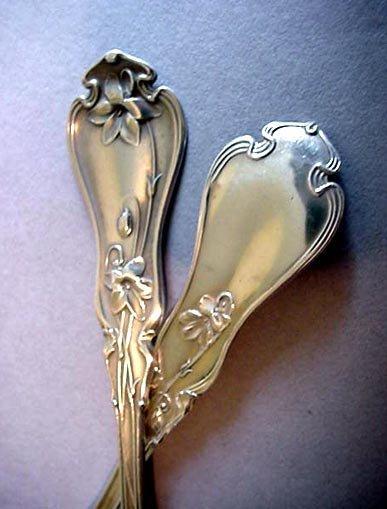 VOILET Whiting sterling TEASPOON