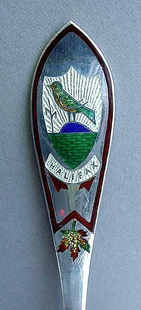 Souvenir spoon Halifax N S sterling