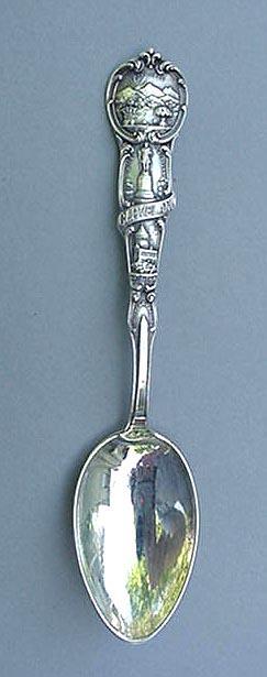Souvenir spoon Watson Cleveland sterling