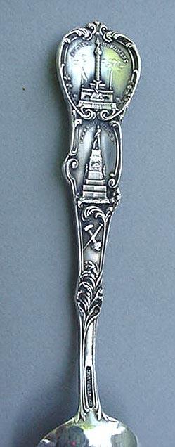 Souvenir spoon Watson Cleveland sterling
