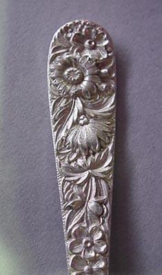 Repousse Jelly Server S. Kirk & Son Sterling