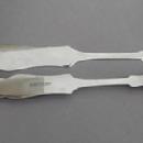 Coin Silver Tongs C. Benedict 28 Bowery NYC