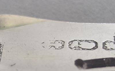 Coin Silver Tongs C. Benedict 28 Bowery NYC