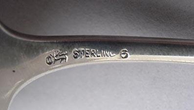 Antique Lily Engraved Whiting Pie Server