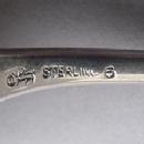 Antique Lily Engraved Whiting Pie Server