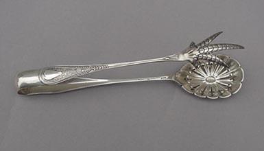 Raphael Gorham Ice Tongs (large) Sterling