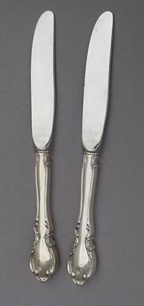 Country Manor Hollow Handled Butter Knives Towle Sterling Silver