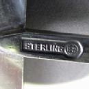 Hammered Unger Cheese Knife Sterling Silver