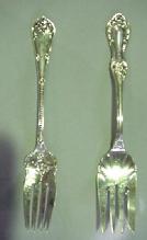 Wild Rose International Meat Fork Sterling Silver