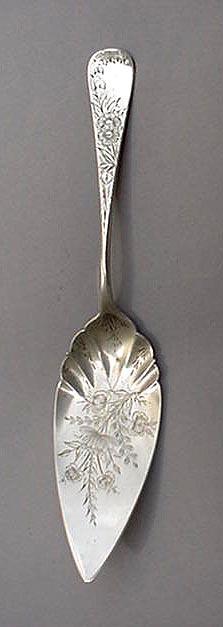 Engraved Pie Server Hotchkiss & Schroeder Coin