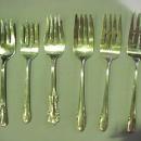 selection of Meat Forks Sterling Silver