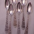 Rose Steiff Citrus Spoons Sterling Silver