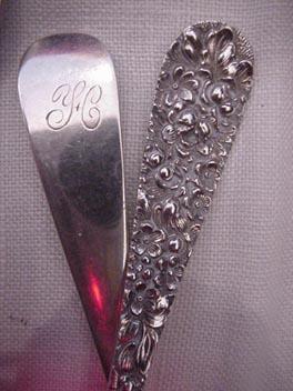 Rose Steiff Citrus Spoons Sterling Silver