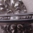 Rose Steiff Citrus Spoons Sterling Silver