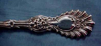 Radiant Whiting Pierced Tomato Server Sterling