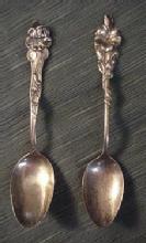 Floral Sterling Demitasse spoons