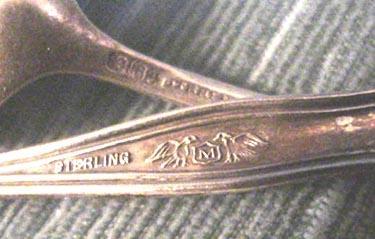 Floral Sterling Demitasse spoons