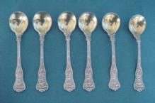 Olympian Tiffany Ice Cream Spoons Sterling